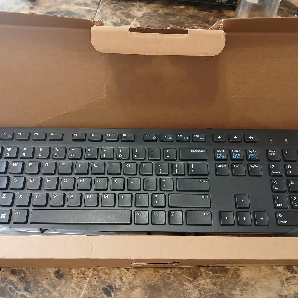 Wireless Black Keyboard